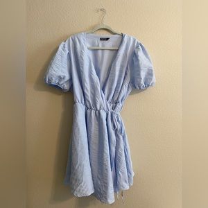 Nasty Gal Wrap Mini Dress